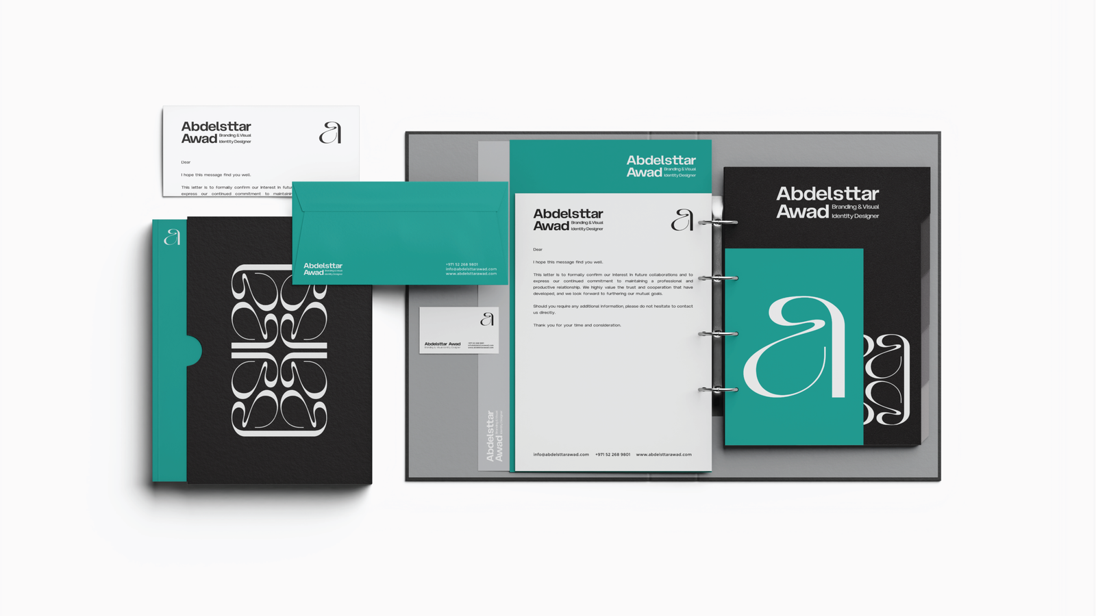 Abdelsttar Awad Brand Identity